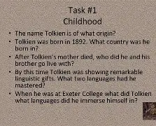 A hobbit standing next to a sign written in Westron