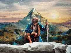 Detailed Map of Bilbo Baggins' Journey to Erebor - Laketown