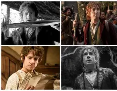 Bilbo and Gandalf