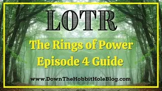 Elven lore and ancient artifacts connections between The Hobbit and The Rings of Power