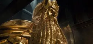 Dragon hoarding gold coins