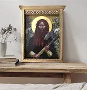 Beorn standing in the Misty Mountains