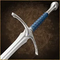 Bilbo Baggins with Glamdring