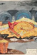 Smaug and his Gold Hoard