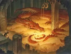 Smaug's sack of Erebor
