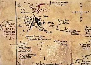 The Map Of The Lonely Mountain: Secret Entrances And Moon Runes