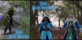 Two Blue Wizards in Middle-earth