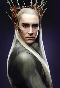 Thranduil reigning over Mirkwood