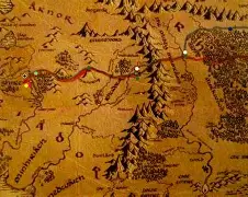 The Ultimate Map Of Bilbo Baggins Journey Through Middle-Earth