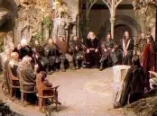 Elrond and Dwarves