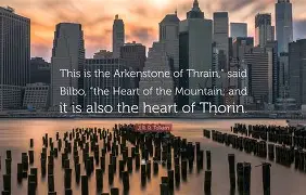 Thorin Oakenshield with Arkenstone