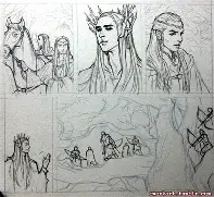 Silvan Elves and Sindarin Elves