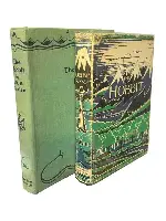 Image showcasing an open page of The Hobbit