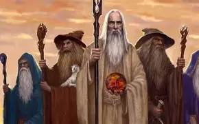 Blue Wizards in Middle-earth