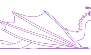 Smaug in the book compared to humans