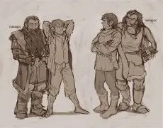 Frodo Baggins and Thorin Oakenshield