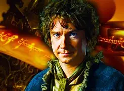Frodo and Samwise on their journey