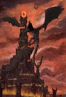 The Witch-king of Angmar and Smaug the Dragon united
