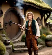 The Shire, home to the peaceful Hobbits