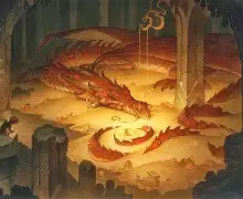 Bard the Bowman Faces Smaug