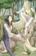 Thranduil and Elrond