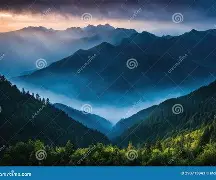 Far over the misty mountains gray