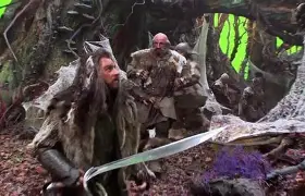 Thorin Oakenshield with Orcrist sword
