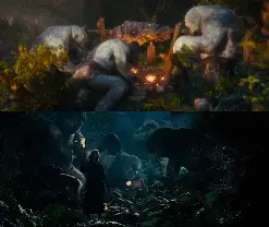 A shadowy figure hinting at the return of trolls in the future
