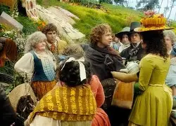 Bilbo Baggins holding the Arkenstone