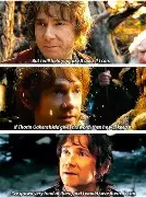 Bilbo Baggins looking weary