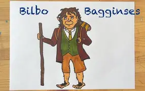 Bilbo Baggins and Gandalf