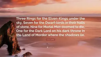 The seven dwarf rings