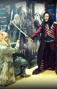Thranduil and Elrond at the Last Alliance