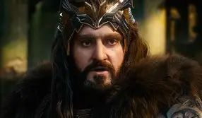 Thorin Oakenshield leading the Dwarves into battle