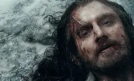 Thorin Oakenshield in a contemplative pose