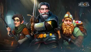 Thorin Oakenshield and his company of dwarves