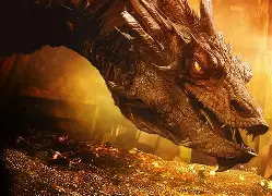 Portrait of Smaug, the last great dragon of Middle-earth